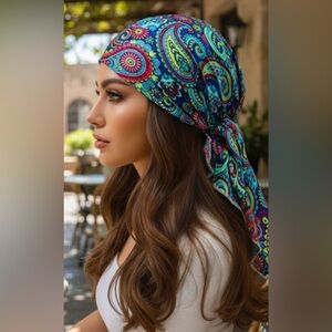 ✨NEW Paisley Patterned Headscarf